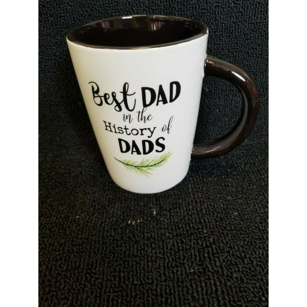 Best Dad Ceramic Graphic Coffee Mug 'in the Histor